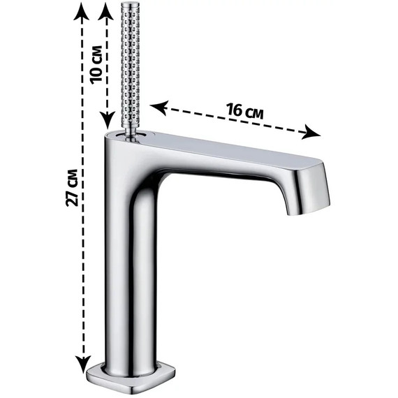 Смеситель для раковины Grocenberg GB2091CR фото 5
