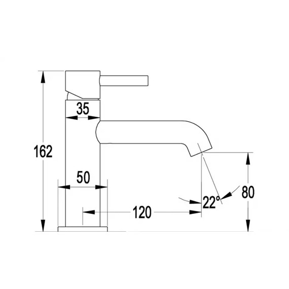 Смеситель для раковины Grocenberg GB2099GL, золотой брашированный фото 9