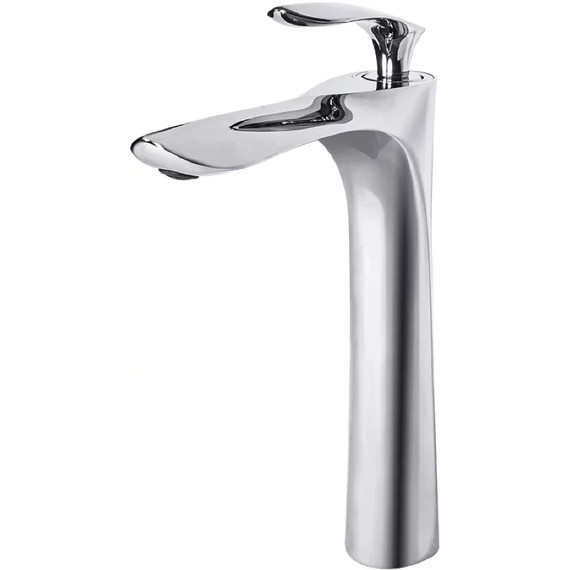 Смеситель для умывальника высокий Grocenberg GB3001CR фото 3