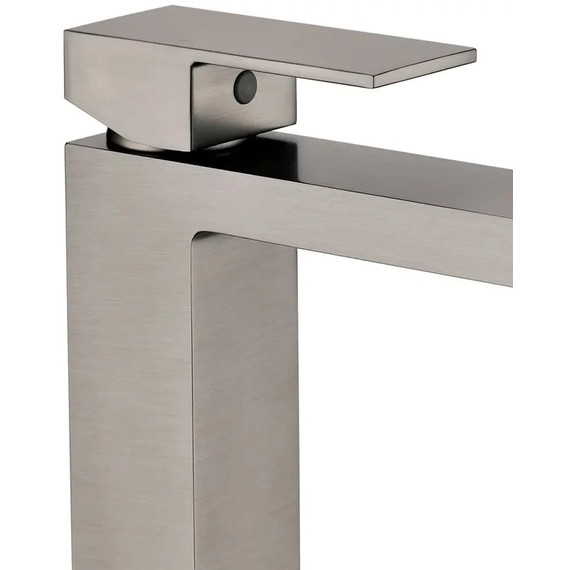 Смеситель для умывальника высокий Grocenberg GB3008BG, графит фото 2