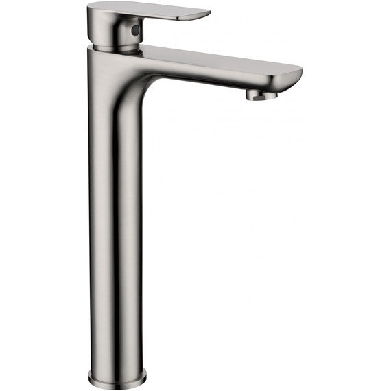 Смеситель для умывальника высокий Grocenberg GB3009NK, никель фото 