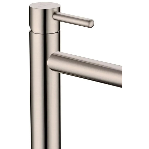 Смеситель для умывальника высокий Grocenberg GB3029NK, никель фото 6