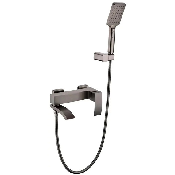 Смеситель для ванны Grocenberg GB8007BG, графит фото 