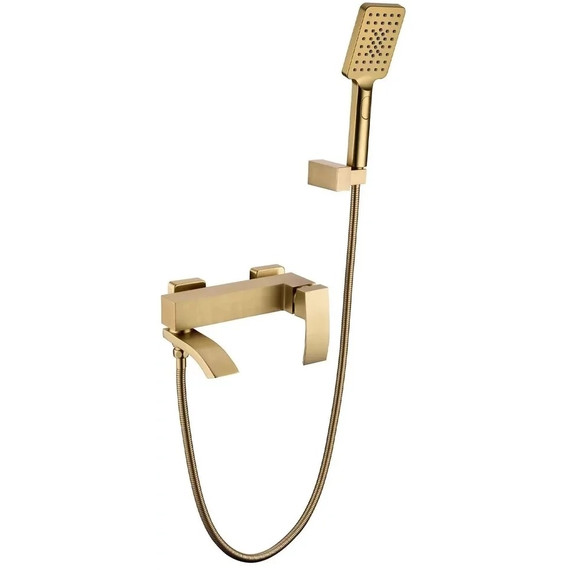 Смеситель для ванны Grocenberg GB8007MG, матовое золото фото 