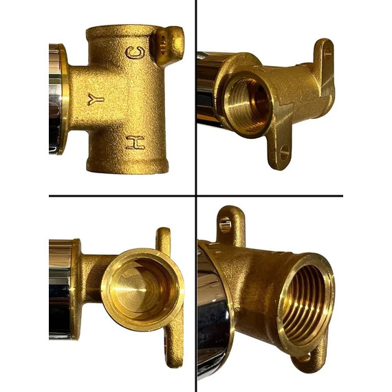 Набор для гигиенического душа Grocenberg GB001MG (со скрытой частью) матовое золото - 5 Набор для гигиенического душа Grocenberg GB001MG (со скрытой частью) матовое золото фото 5