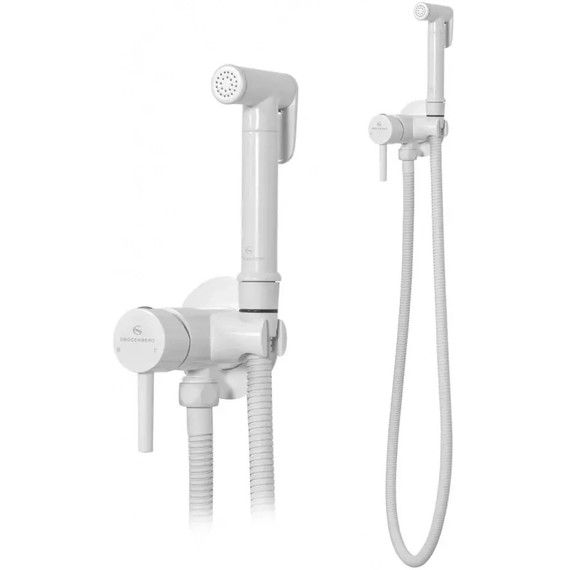 Набор для гигиенического душа Grocenberg GB001W (со скрытой частью) белый - 3 Набор для гигиенического душа Grocenberg GB001W (со скрытой частью) белый фото 3