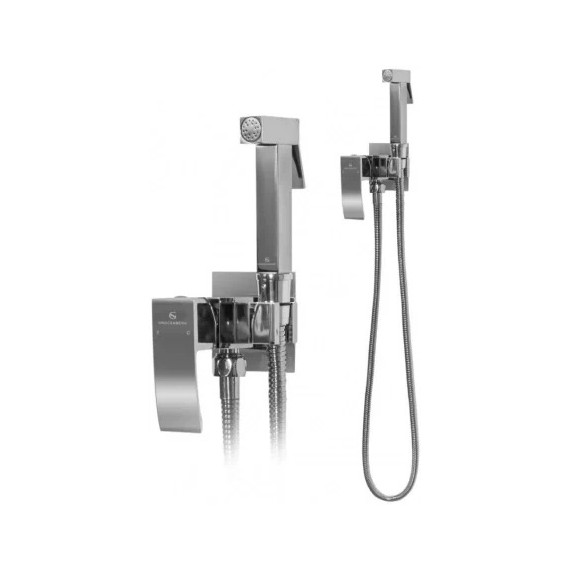 Набор для гигиенического душа Grocenberg GB002CR (со скрытой частью) - 3 Набор для гигиенического душа Grocenberg GB002CR (со скрытой частью) фото 3