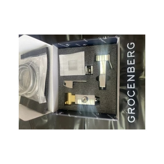 Набор для гигиенического душа Grocenberg GB002CR (со скрытой частью) - 6 Набор для гигиенического душа Grocenberg GB002CR (со скрытой частью) фото 6