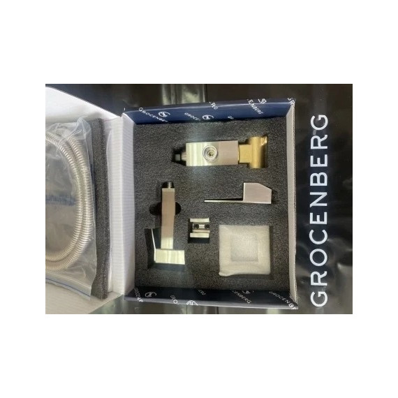 Набор для гигиенического душа Grocenberg GB002NK (со скрытой частью) никель - 3 Набор для гигиенического душа Grocenberg GB002NK (со скрытой частью) никель фото 3