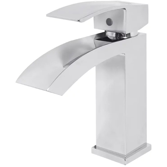 Набор смесителей 3 в 1 для ванны с коротким изливом Grocenberg GB1007CR фото 2