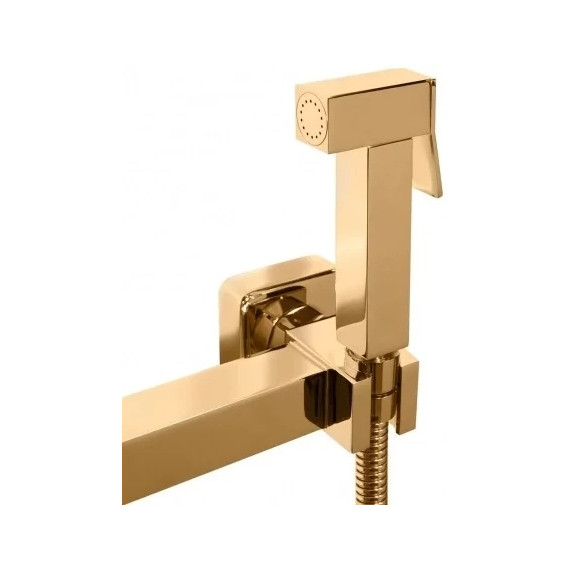 Набор для гигиенического душа Grocenberg GB101N-GO, золото - 4 Набор для гигиенического душа Grocenberg GB101N-GO, золото фото 4