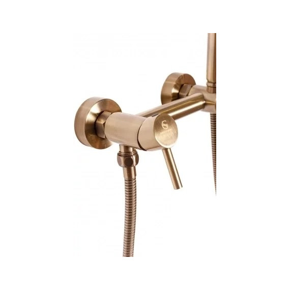Набор для гигиенического душа Grocenberg GB103N-BR, бронза - 2 Набор для гигиенического душа Grocenberg GB103N-BR, бронза фото 2
