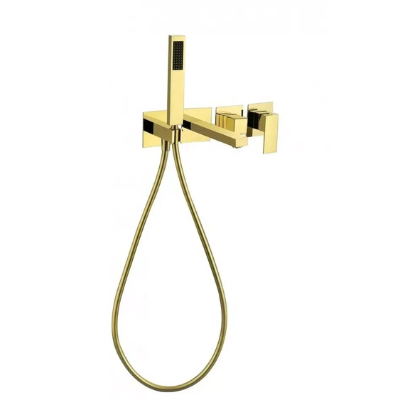 Смеситель для ванны Grocenberg GB5060GO, золото - 2 Смеситель для ванны Grocenberg GB5060GO, золото фото 2