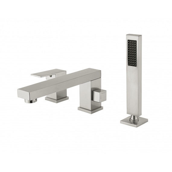 Смеситель для ванны Groсenberg GB6008NK, никель фото 