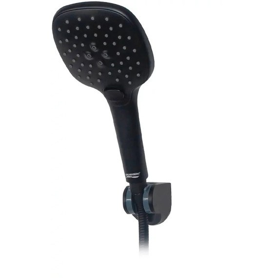 Смеситель для ванны Grocenberg GB8001BL, чёрный матовый фото 3