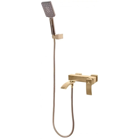 Смеситель для ванны Grocenberg GB8007BR, бронза фото 