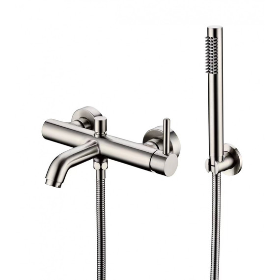 Смеситель для ванны Grocenberg GB8099NK, никель фото 