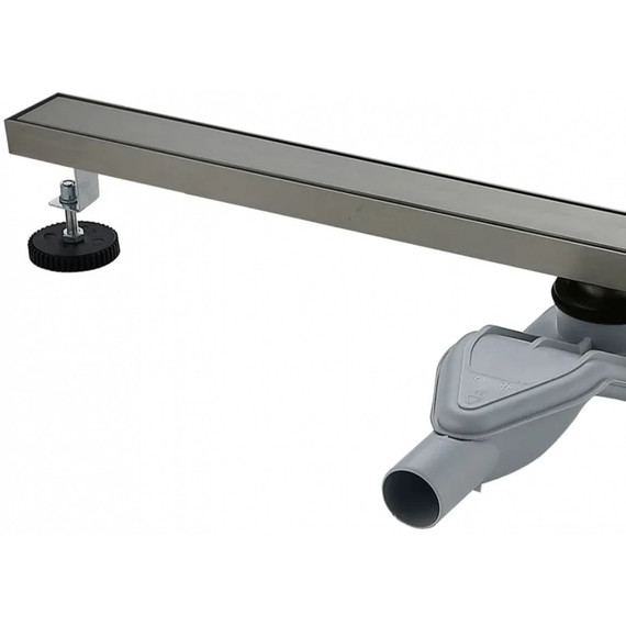 Трап Grocenberg 90 см T900NK, никель (под плитку) фото 2