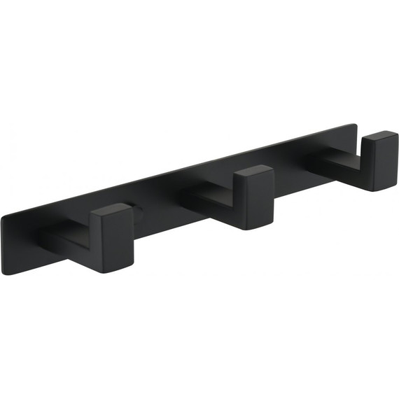 Набор крючков Grocenberg AC0013BL, цвет чёрный матовый фото 