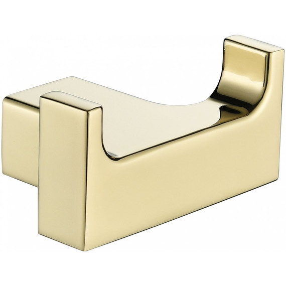 Двойной крючок Grocenberg AC0018GO, цвет золото фото 