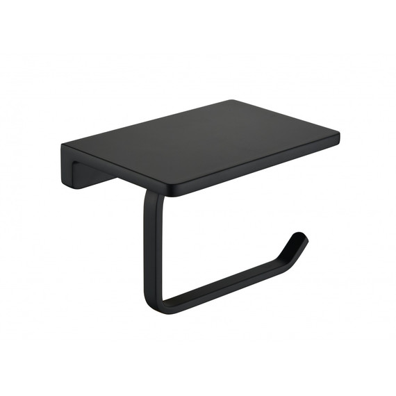 Держатель для туалетной бумаги Grocenberg AC0027BL, цвет чёрный матовый -  Держатель для туалетной бумаги Grocenberg AC0027BL, цвет чёрный матовый фото