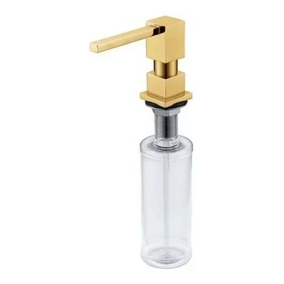 Дозатор для жидкого мыла Grocenberg AC0033GO, цвет золото фото 