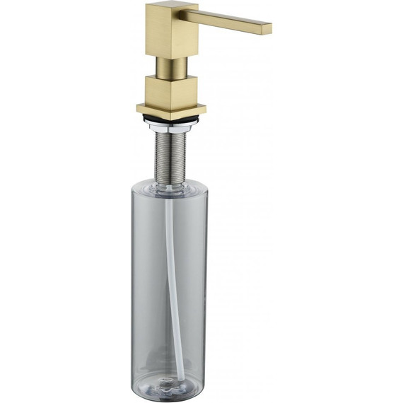 Дозатор для жидкого мыла Grocenberg AC0033MG, цвет матовое золото -  Дозатор для жидкого мыла Grocenberg AC0033MG, цвет матовое золото фото