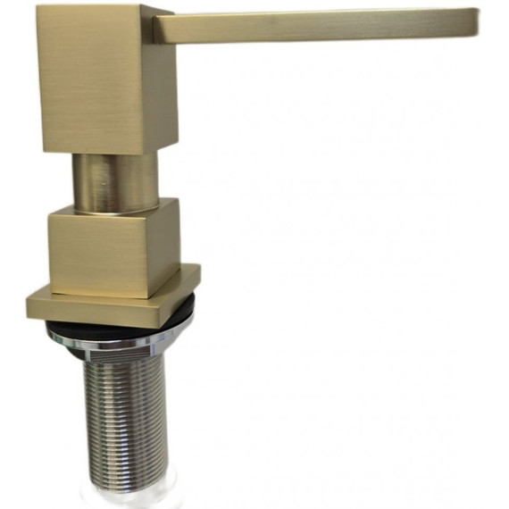 Дозатор для жидкого мыла Grocenberg AC0033MG, цвет матовое золото - 2 Дозатор для жидкого мыла Grocenberg AC0033MG, цвет матовое золото фото 2