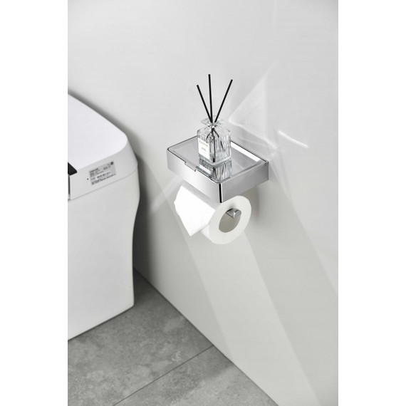 Держатель для туалетной бумаги Grocenberg AC0050CR - 8 Держатель для туалетной бумаги Grocenberg AC0050CR фото 8