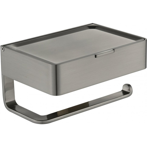 Держатель для туалетной бумаги Grocenberg AC0050NK, цвет никель -  Держатель для туалетной бумаги Grocenberg AC0050NK, цвет никель фото