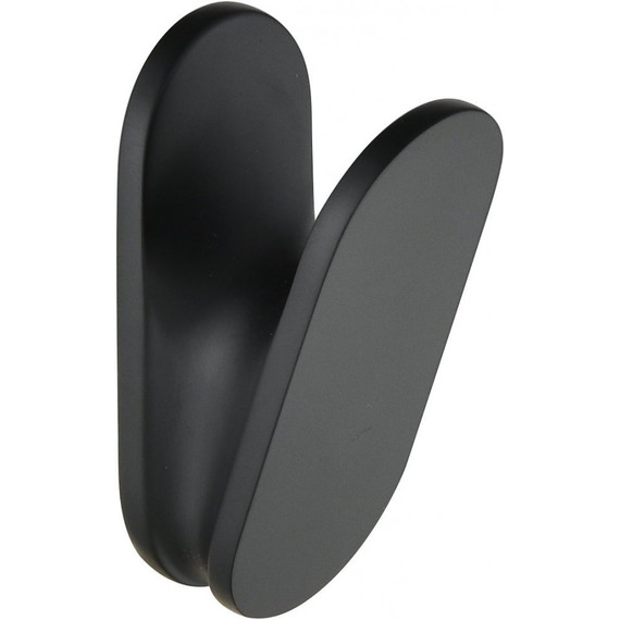 Крючок Grocenberg AC0051BL, цвет чёрный матовый фото 