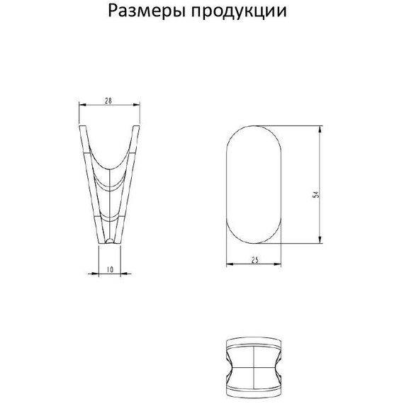 Крючок Grocenberg AC0051NK, цвет никель фото 3