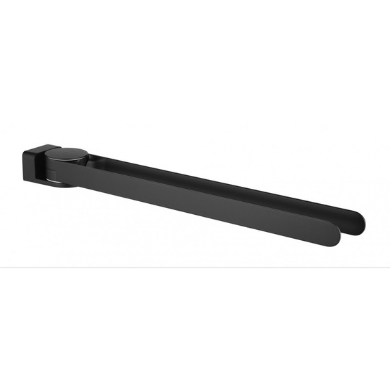 Держатель для полотенца Grocenberg AC0055BL, цвет чёрный матовый -  Держатель для полотенца Grocenberg AC0055BL, цвет чёрный матовый фото