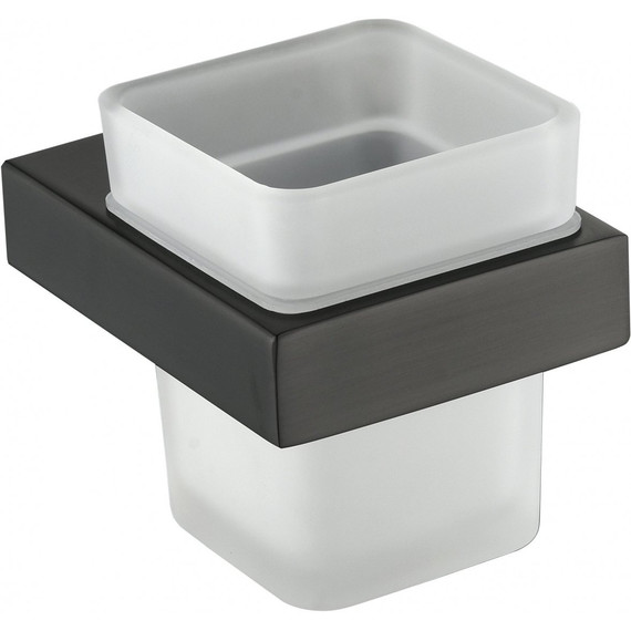 Стакан для зубных щеток Grocenberg AC0021BG, цвет графит -  Стакан для зубных щеток Grocenberg AC0021BG, цвет графит фото