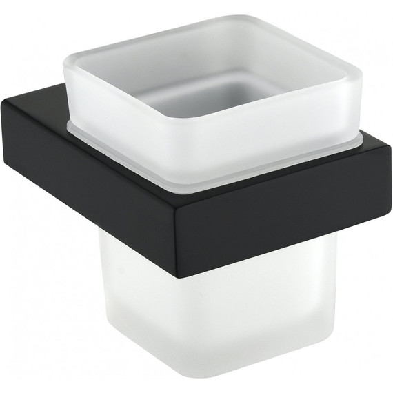 Стакан для зубных щеток Grocenberg AC0021BL, цвет чёрный матовый -  Стакан для зубных щеток Grocenberg AC0021BL, цвет чёрный матовый фото