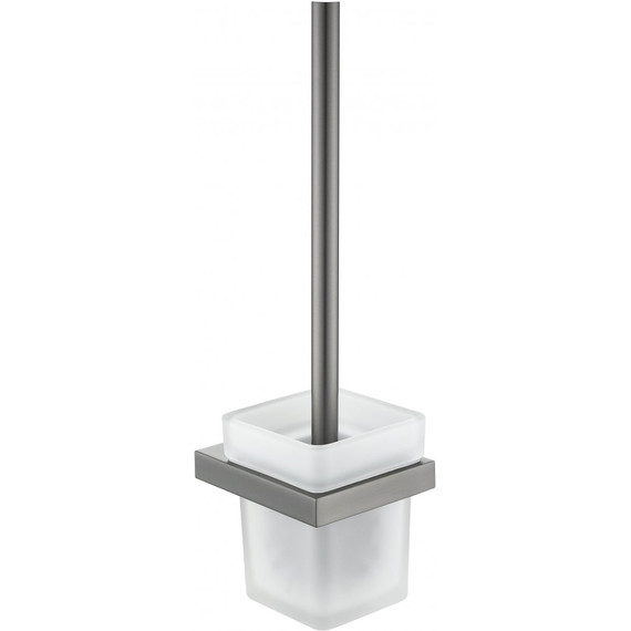 Ёршик для унитаза Grocenberg AC0026BG, цвет графит -  Ёршик для унитаза Grocenberg AC0026BG, цвет графит фото