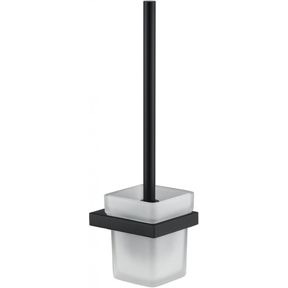 Ёршик для унитаза Grocenberg AC0026BL, чёрный матовый -  Ёршик для унитаза Grocenberg AC0026BL, чёрный матовый фото