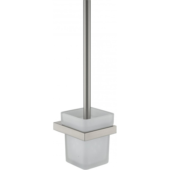 Ёршик для унитаза Grocenberg AC0026NK, цвет никель -  Ёршик для унитаза Grocenberg AC0026NK, цвет никель фото