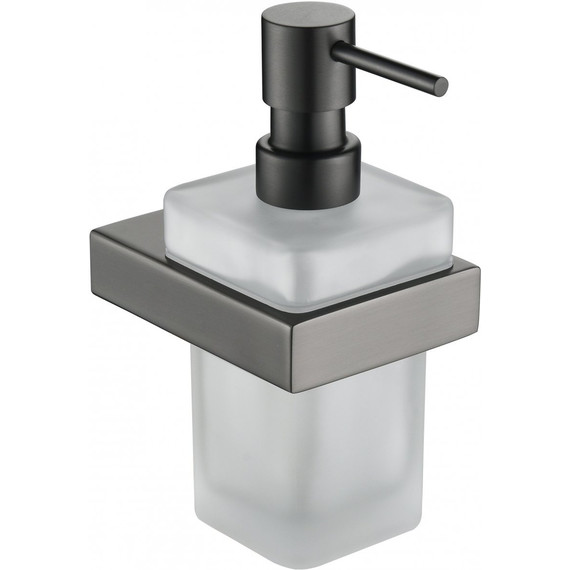 Дозатор для жидкого мыла Grocenberg AC0028BG, цвет графит -  Дозатор для жидкого мыла Grocenberg AC0028BG, цвет графит фото