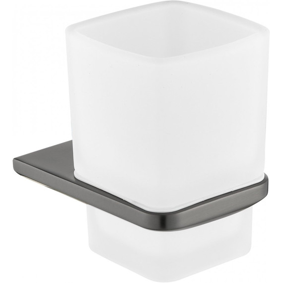 Стакан для зубных щеток Grocenberg AC0053BG, цвет графит -  Стакан для зубных щеток Grocenberg AC0053BG, цвет графит фото