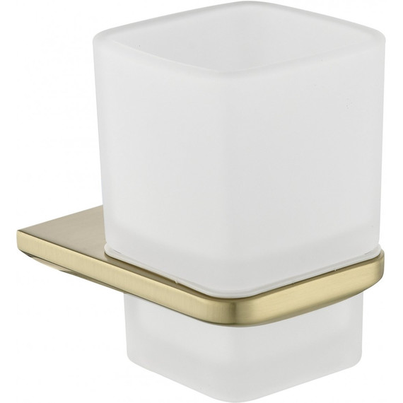 Стакан для зубных щеток Grocenberg AC0053MG, цвет матовое золото -  Стакан для зубных щеток Grocenberg AC0053MG, цвет матовое золото фото