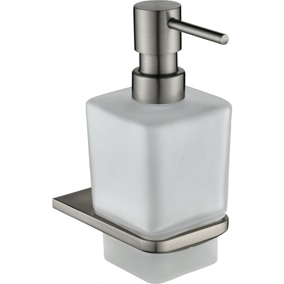 Дозатор для жидкого мыла Grocenberg AC0064NK, цвет никель фото 