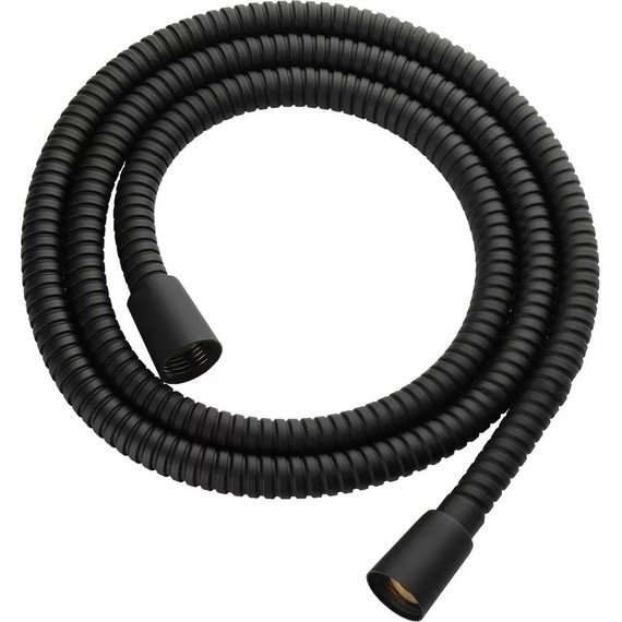Шланг для душа Grocenberg GB07028BL15, чёрный матовый фото 