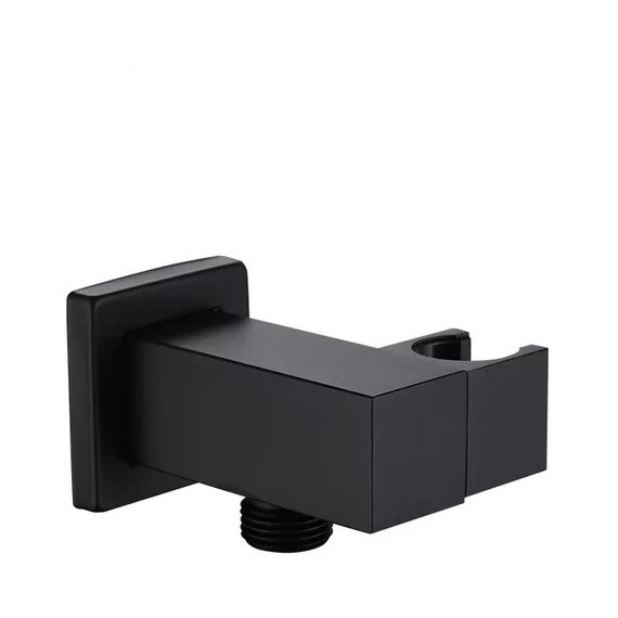 Шланговое подсоединение Grocenberg GB188BL, чёрный матовый фото 2