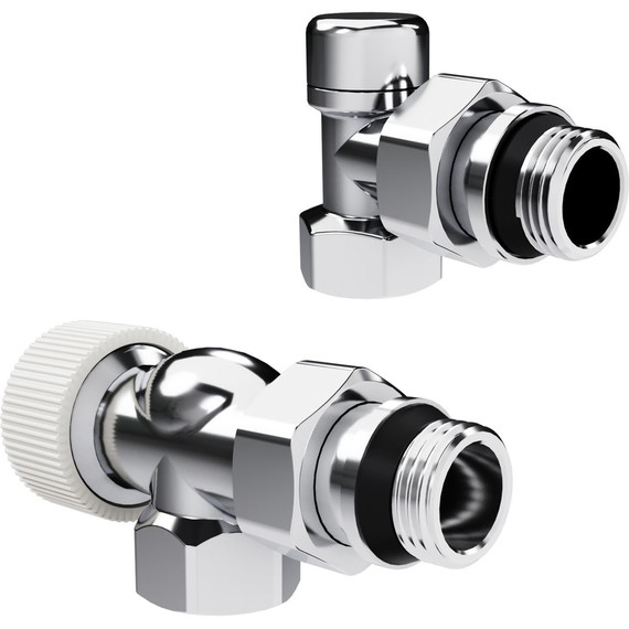 Вентиль термостатический осевой Royal Thermo Design 1/2"М30х1,5 RATVDO11212CH фото 