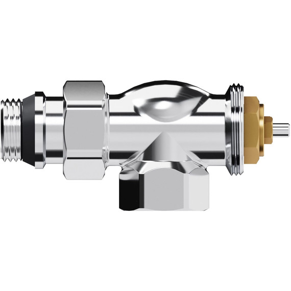 Вентиль термостатический осевой Royal Thermo Design 1/2"М30х1,5 RATVDO11212CH фото 4