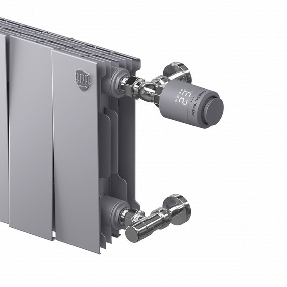 Вентиль термостатический осевой Royal Thermo Design Pro 15 мм М30х1,5 RTE07.0009 RT фото 2