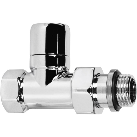 Вентиль термостатический прямой Royal Thermo Design 1/2"М30х1,5 RATVDP11212WH, белый фото 3