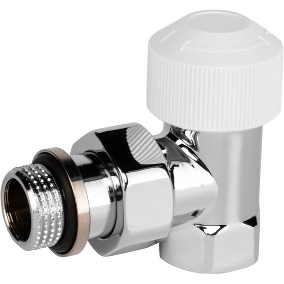 Вентиль термостатический угловой Royal Thermo Design 1/2"М30х1,5 RTE 07.0016 RT фото 2