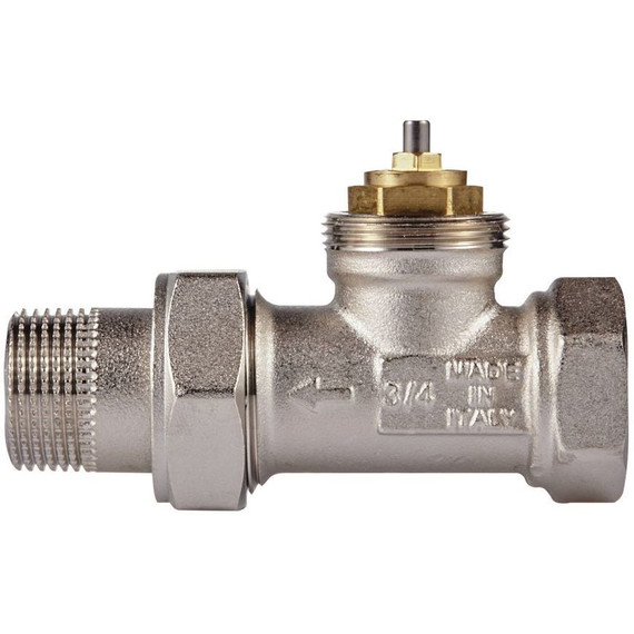 Вентиль термостатический прямой Royal Thermo 3/4" М30х1,5 RTE 07.008 фото 2